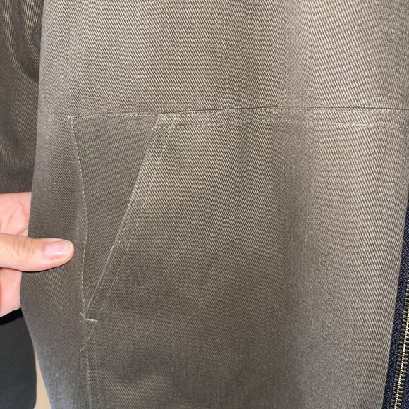 Blade And Blue Mens Jacket Size Medium Green Whichkim Bomber Pure Cotton - Picture 7 of 9